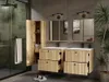 BDW, Armoire de salle de bains, 80×47×59 cm, Chêne Evoke, Voir les images du produit 4