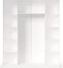 Kleiderschrank FINN 200 x 240 cm Weiß 4 Türen mit SoftClose Produktbild-Vorschau 2
