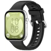 Bizon Strap Uhr Silikon Pro Huawei Watch Fit 3 schwarz Produktbild-Vorschau 1