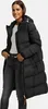 Marikoo Damen Winter Steppjacke Stepp Jacke lang warm Produktbild-Vorschau 3