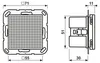 Módulo de altavoz JUNG, modelo LSM A 4 WW - Altavoz - Vista previa de la imagen del producto 2