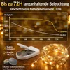 10er Set LED Drahtlichterkette Warmweiß – 20 LEDs Batterie Produktbild-Vorschau 5