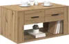 vidaXL Stolik kawowy Artisan dąb 80 x 50 x 40 cm materiał Podgląd zdjęcia produktu 2