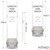 MAMOI huśtawka dziecięca z pasem bezpieczeństwa, regulacja Podgląd zdjęcia produktu 3