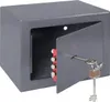 Möbeltresor mit einem Doppelbartschloss von HMF mit 23 cm Breite in Anthrazit Produktbild-Vorschau