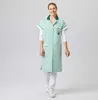 Damen-Kurzmantel, kurzarm, grün gestreift, Gr. M : 65% Produktbild-Vorschau 2