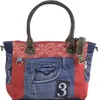 Sunsa Damen Tasche Umhängetasche Handtasche Canvas & Leder Produktbild-Vorschau 1