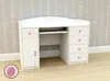 Písací stôl Happy Babies - biely detský počítačový stôl so Náhľad obrázku produktu 5