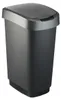 Rotho Abfalleimer 50 L Twist - Swingeimer 40,1 x 29,8 x Produktbild-Vorschau 1