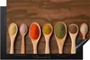 KitchenYeah© Herdabdeckplatte Schöpfkelle - Kräuter - Produktbild-Vorschau 1