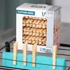 Vilde | Mollette per abiti - In bambù - 100 pezzi - 7 cm - Anteprima dell’immagine prodotto 3