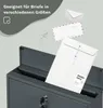 WOLTU Briefkasten mit Zeitungsfach Sichtfenstern, Produktbild-Vorschau 5