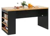Keukeneiland, 155x80x90 cm, met LED-verlichting, Productafbeelding-voorbeeld 13