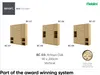 MEBLINI Schrankbett Bed Concept - Wandbett mit Lattenrost - Produktbild-Vorschau 2