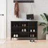 vidaXL Schuhregal Schwarz 100x35x70 cm Holzwerkstoff -  Produktbild-Vorschau 2