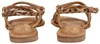Lazamani Sandalen Sandalen Leder/Textil Produktbild-Vorschau 8