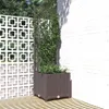 vidaXL Sadzarka z kratką brązowa 40x40x136 cm PP Podgląd zdjęcia produktu 2