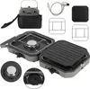 Clanmacy Set Duo Skladací plynový varič 2 horáky 4,6kw Náhľad obrázku produktu 10
