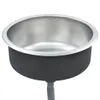 vidaXL Einbauspüle mit Sieb und Siphon Edelstahl Produktbild-Vorschau 5
