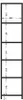 MATKAM Offenes Hochregal BODO R40O, B40 x H182 x T35 cm, 4 Produktbild-Vorschau 5
