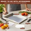 Set piastre per griglia eluno Plancha incl. 1 piastra Anteprima dell’immagine prodotto 3