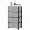 HOMCOM Kommode mit 4 Schubladen, 42 x 32 x 80 cm, Produktbild-Vorschau 1