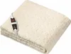 A folded cream-colored electric blanket with a control unit attached. Produktbild-Vorschau