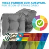 Pillows24 – 4x Sitzkissen Outdoor 40x40 – Extra dicke 8cm – Produktbild-Vorschau 8