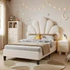 Enkele bedden 90 x 200. Jugendbed met hoofdeinde in Productafbeelding-voorbeeld 4