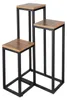Ruhhy 25626, Blumentopfhalter, 67 x 34,5 x 34,5 cm, braun Produktbild-Vorschau 1