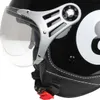Casco CMX Jet - Casco Scooter Eightball nero lucido "L" Anteprima dell’immagine prodotto 4