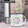 Trendation - Beste Tante Der Welt Emaille Tasse Geschenk Produktbild-Vorschau 4