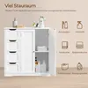 Yaheetech Badezimmerschrank Unterschrank Badkommode mit 4 Produktbild-Vorschau 6