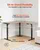 VEVOR - Piètement de bureau réglable en hauteur en forme de Voir les images du produit 2
