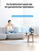 DREO 28dB Leiser Smart Tischventilator für Schlafzimmer Produktbild-Vorschau 4