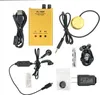 A collection of audio surveillance equipment and accessories laid out on a white background. Produktbild-Vorschau