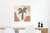 MuchoWow® Poster Palme - Pastell - Sommer 50x50 cm - Produktbild-Vorschau 5