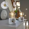 Vintage Akku Glühbirne Edison LED Tischlampe USB-C dimmbar Produktbild-Vorschau 2