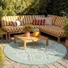Volero - Outdoor Teppich Rund - Summer Oriental Grün - Ø Produktbild-Vorschau 1