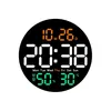Digitale Wanduhr mit Fernbedienung, LED-Uhr mit 10-stufiger Produktbild-Vorschau 8