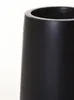 VIVANNO Vase de sol en fibre de verre ISONDRA colonne, noir Voir les images du produit 6