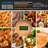 Papier sulfurisé Arendo pour friteuse à air chaud, rond, Voir les images du produit 5