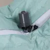 A close-up view of an air pump attached to a green inflatable sofa. Anteprima dell’immagine prodotto