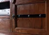 MASSIVMOEBEL24 TV-Board Akazie 200x45x55 nougat lackiert Produktbild-Vorschau 6