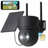 4G LTE Caméra de surveillance extérieure solaire avec carte Voir les images du produit 1