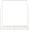 vidaXL Kinderbett Weiß 2x(70x140) cm Massivholz Kiefer Produktbild-Vorschau 6