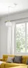 Lampa Wisząca Sufitowa Pająk Biała Szklana Kula White Glass Podgląd zdjęcia produktu 6