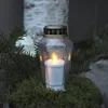 LED Grablicht Serene - Grabkerze - warmweiße LED - H: Produktbild-Vorschau 3