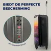 MuchoWow® Koffer Handgepäck Trolley Rollkoffer Kleine Produktbild-Vorschau 3