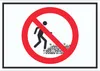 Wiese betreten verboten Schild Symbol A5 (148x210mm) Produktbild-Vorschau 1